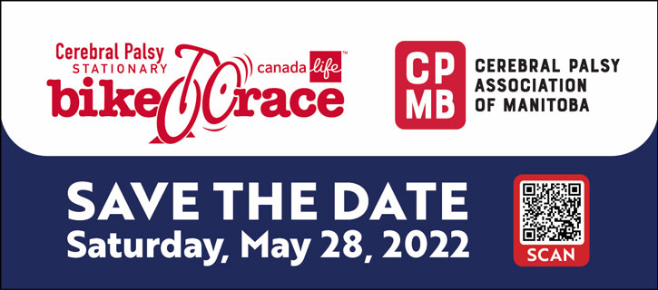 Save the Date - CPMB Stationary Bike Race - Saturday, May 28, 2022